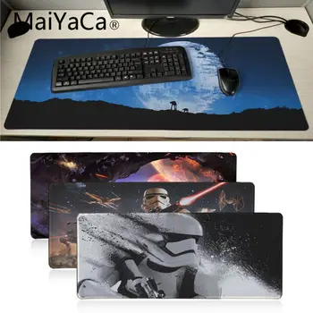 

Maiyaca star wars wallpaper Beautiful Anime Mouse Mat Large Lockedge alfombrilla gaming Mouse pad gamer PC Computer mat