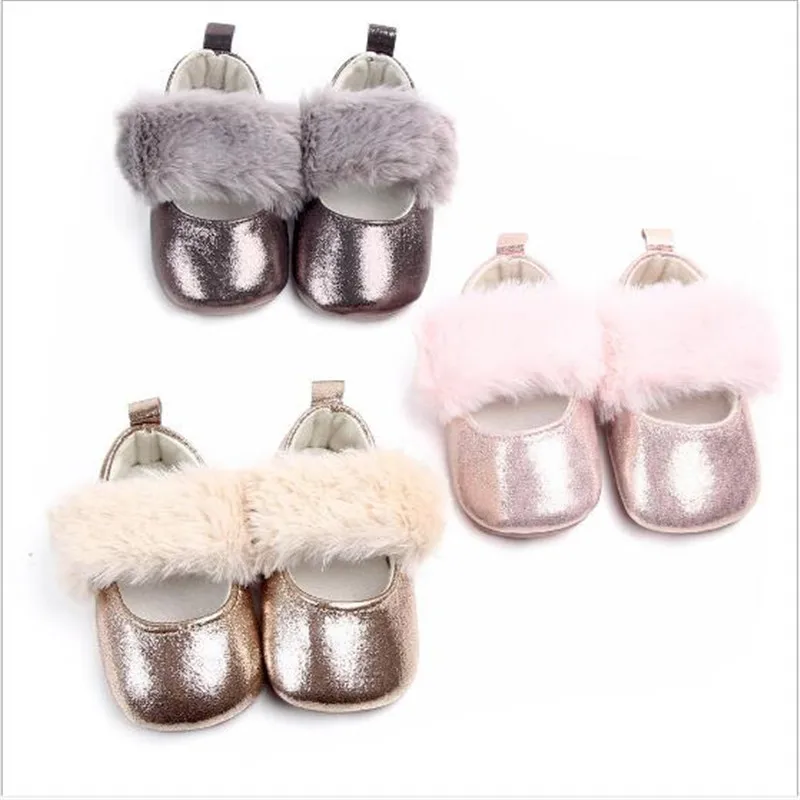 

Fashion Baby Shoes Infants Soft Sole Prewalker Anti-slip Toddlers Girls Princess Shoes
