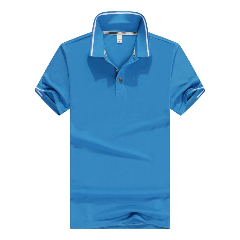 Высокое качество рубашки поло для женщин и мужчин дизайн собственный рубашка Печать фото логотип Гольф Теннис Поло для Унисекс Хлопок размера плюс S-3XL