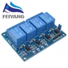 10pcs 4 channel relay module 4-channel relay control board with optocoupler. Relay Output 4 way relay module ► Photo 2/3
