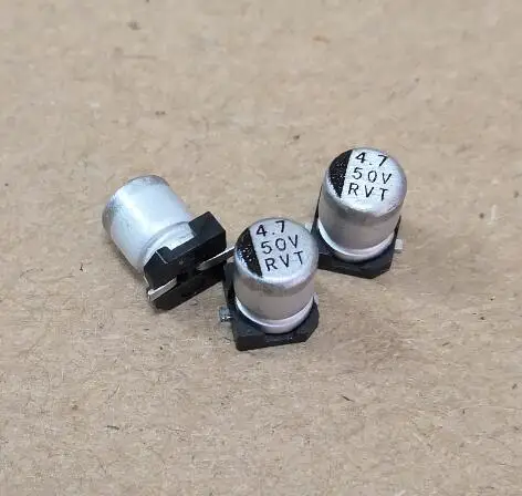 100PCS Smd Electrolytic Capacitor 4V 6.3V 10V 16V 25V 35V 50V 100V 1UF 2.2UF 4.7UF 10UF 22UF 47UF 100UF 220UF 330UF 470UF electrolytic capacitor,smd capacitor,aluminum electrolytic capacitor