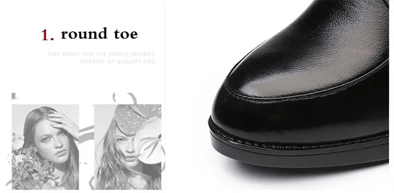 SNURULAN/женские ботинки из натуральной кожи на толстом каблуке; однотонные Черные Зимние ботильоны; ботинки в байкерском стиле с острым носком; теплая женская обувь; E033