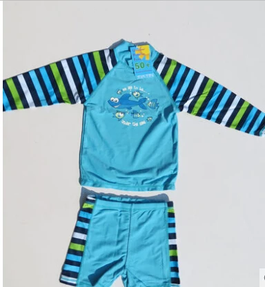 Детская одежда для серфинга Детские купальники костюм для выступлений купальный костюм для маленьких мальчиков купальный костюм для мальчиков - Цвет: Синий