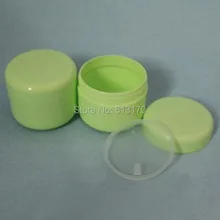 50 шт. 50 г 50 мл пустая полипропиленовая баночка для крема суб-розлива емкость для косметических средств diy банки для макияжа