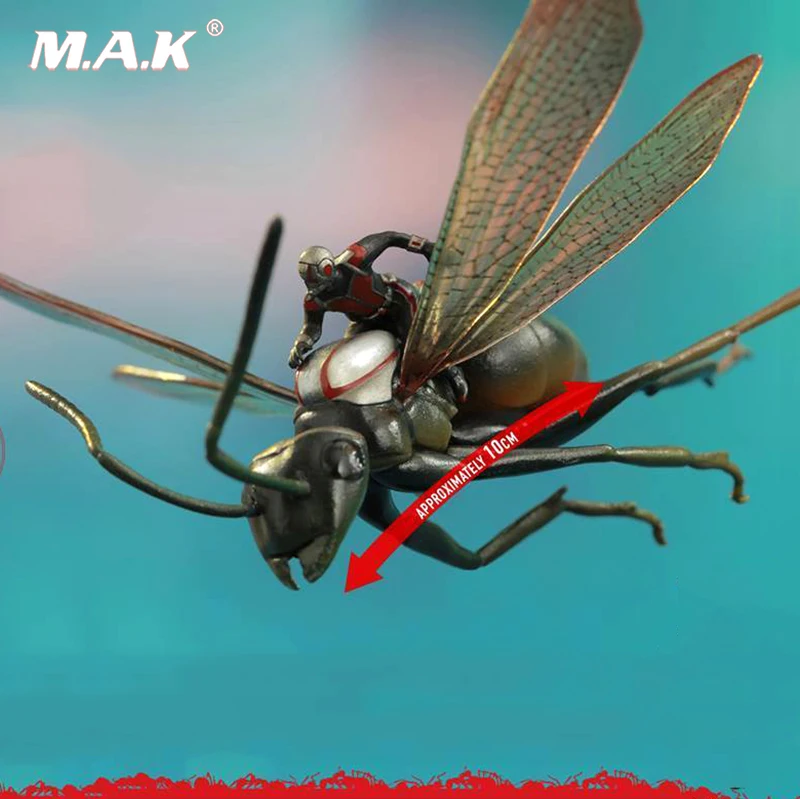 

Collectible 1/6 Scale HOTTOYS MMSC003 3.9" ANT-MAN ON FLYING ANT Miniature Collection toys Gift for collection