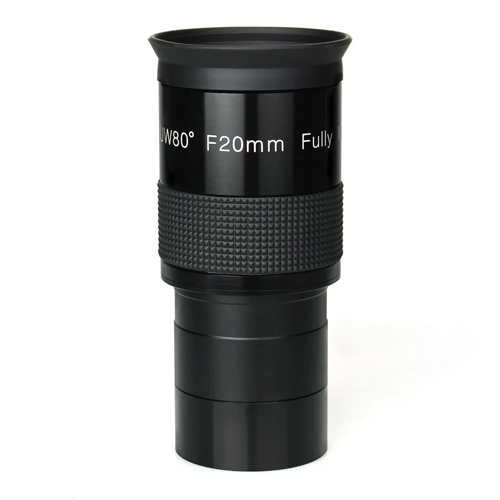 2 дюймовый окуляр LAIDA F20mm ультраширокий угол 80 De для астрономического телескопа 7