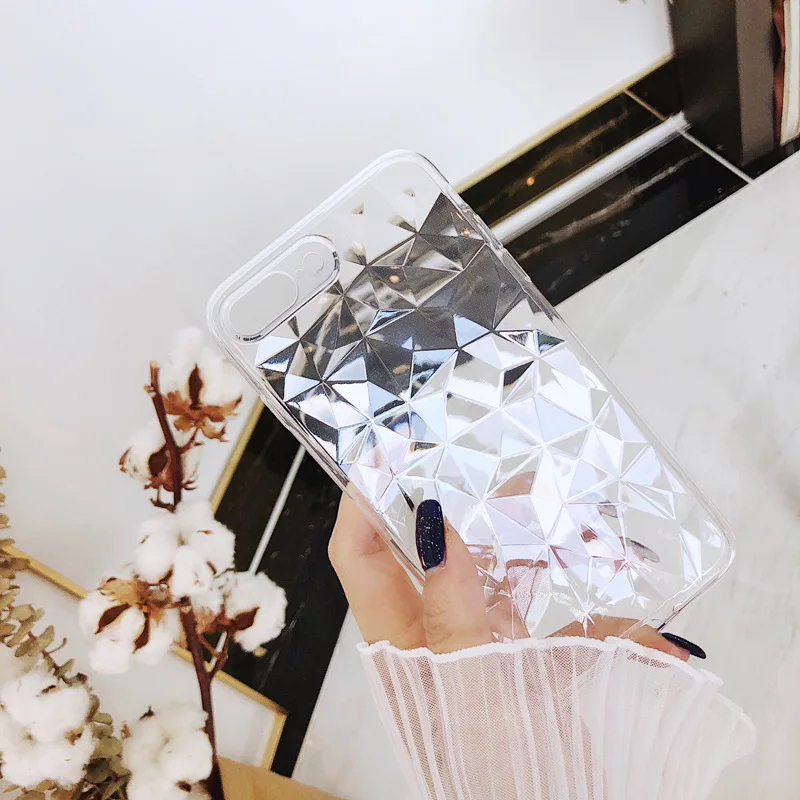 

3D Diamond Case For Xiaomi Redmi 7 Y3 Note 7 5 6 Pro 6A 5 Plus TPU Cover For Xiaomi Mi 9 SE Mi 8 Lite A2 5X 6X MAX 3 Pro Fundas