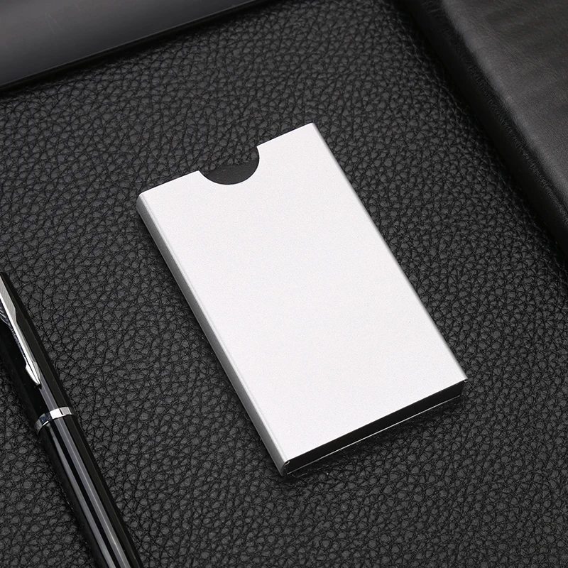 QOONG 2018 Новый RFID Блокировка для мужчин женщин женские кошельки ID Card Case