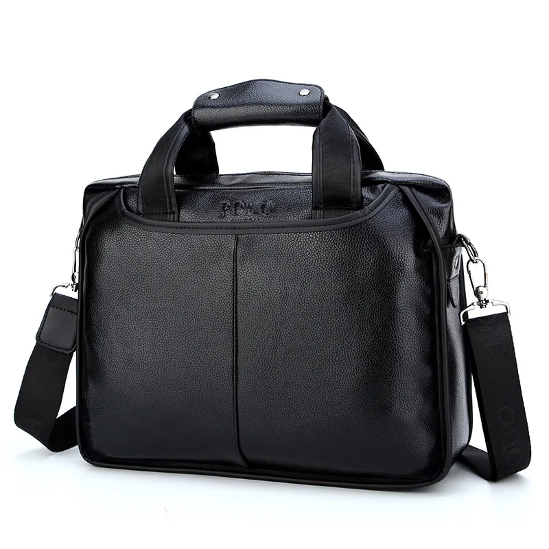 Модный мужской деловой портфель из воловьей кожи/винтажная мужская сумка-мессенджер из натуральной кожи/Повседневная деловая сумка 13,3 портфель для ноутбука