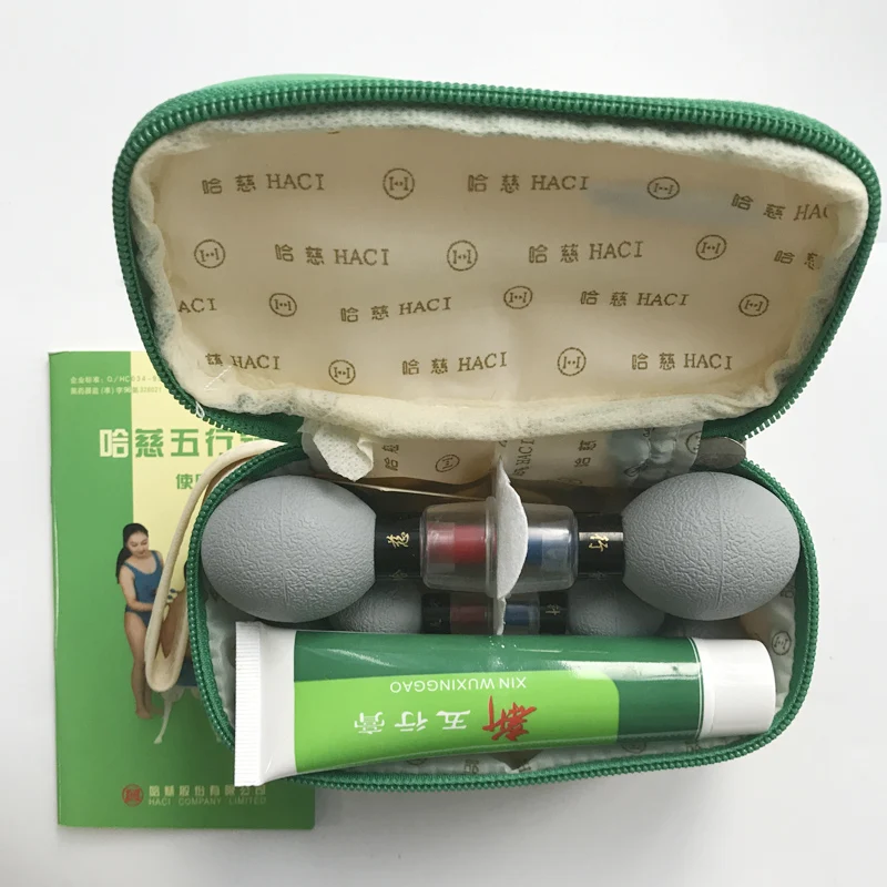 MEDOCFLORE 8PCS Household Vacuum cupping Therapy Suction Cup TCM