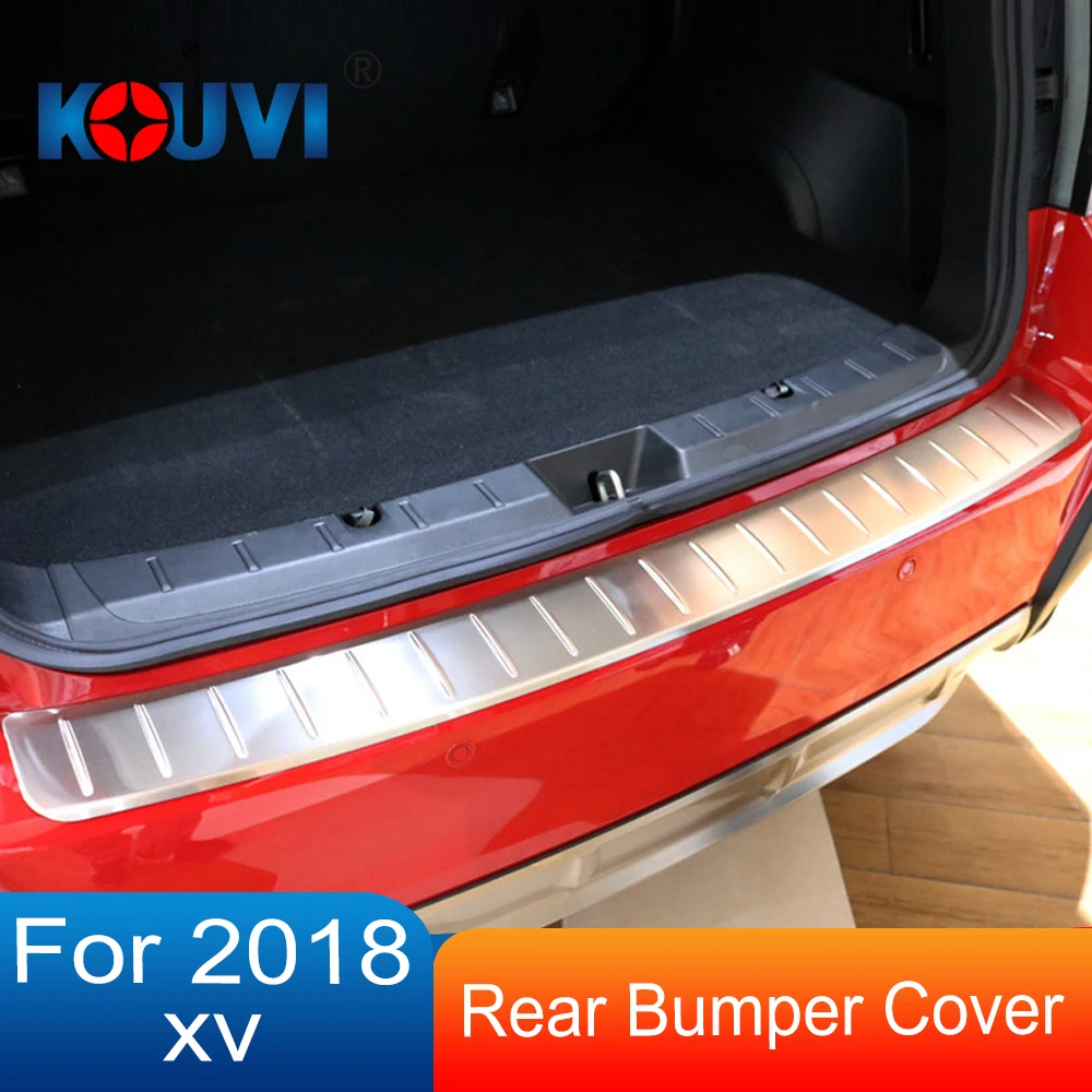 

For 2018 Subaru XV GT7 GT3 Stainless Steel Rear Bumper Skid Protector Guard Plate Cover Exterior Chromium Styling Accessories
