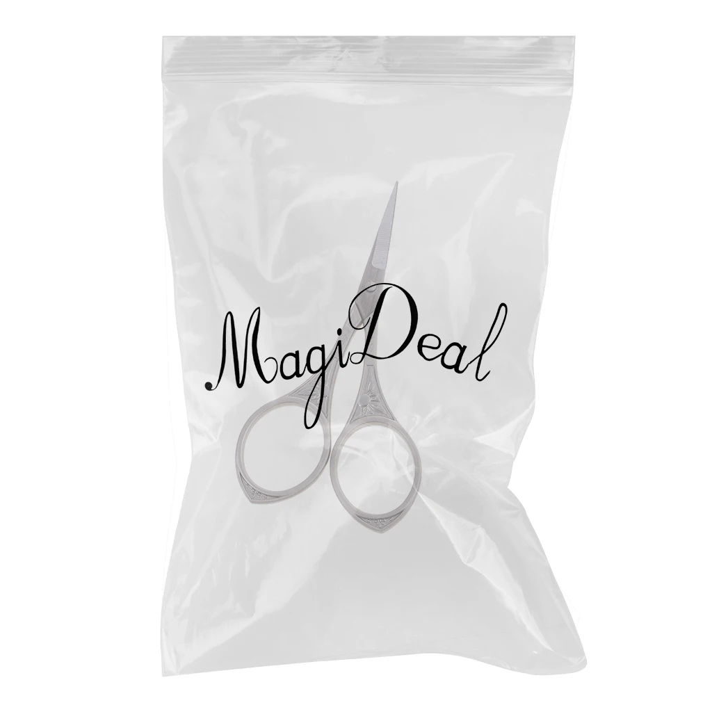 Stainless Steel European Vintage Floral Scissor for DIY Embroidery Sewing Craft Black/Sliver/Gold