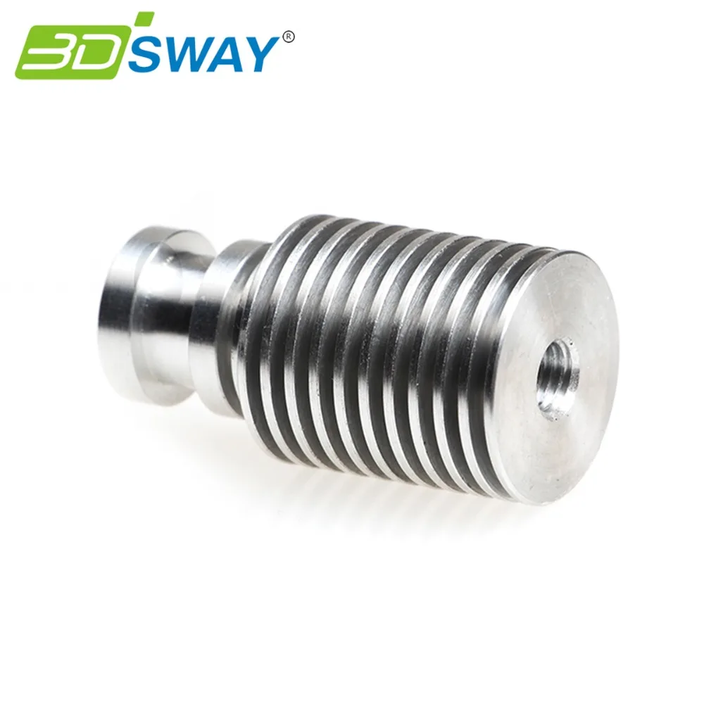 

3DSWAY 3D Printer 3D V6 Metal J-head Heat Cooling Tube for Metal J-head Extruder and parts for Reprap Makerbot Ultimaker
