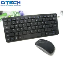 Wireless Keyboard Mouse Combo USB Wifi Compact White Black Office Home Hebrew Polish Portugues Spanish English