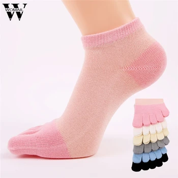 

WOMAIL Fashion Women Cute Five Fingers Anti Slip Cotton Socks Comfortable Socks jan15/30 feb30