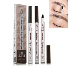 Музыкальный цветочный карандаш для бровей, Водостойкий карандаш для бровей, устойчивый к пятнам, долговечный, Лидер продаж