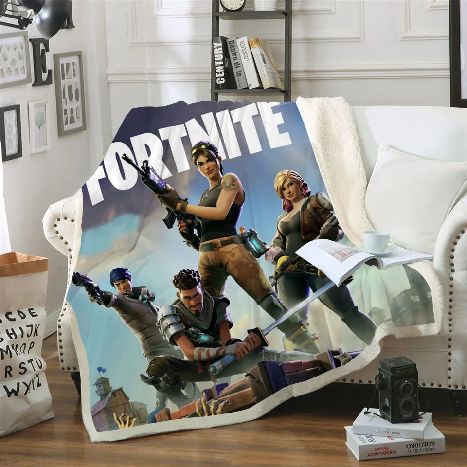 

Fighter Team 3D Printed Sherpa Blanket Couch Quilt Cover Travel Child Bedding Outlet Velvet Plush Throw Fleece Blanket Bedspread
