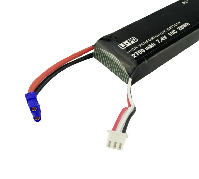 BLL Новый 3x7 4 V 2700mAh 10C аккумулятор 1 до 3 зарядный кабель для Hubsan H501S X4 RC Quadcopter