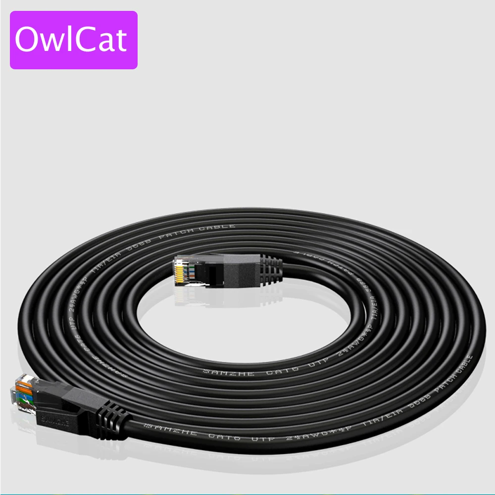 20 meters Network Cable CAT6 UTP 24AWG*4P Outdoor High speed
