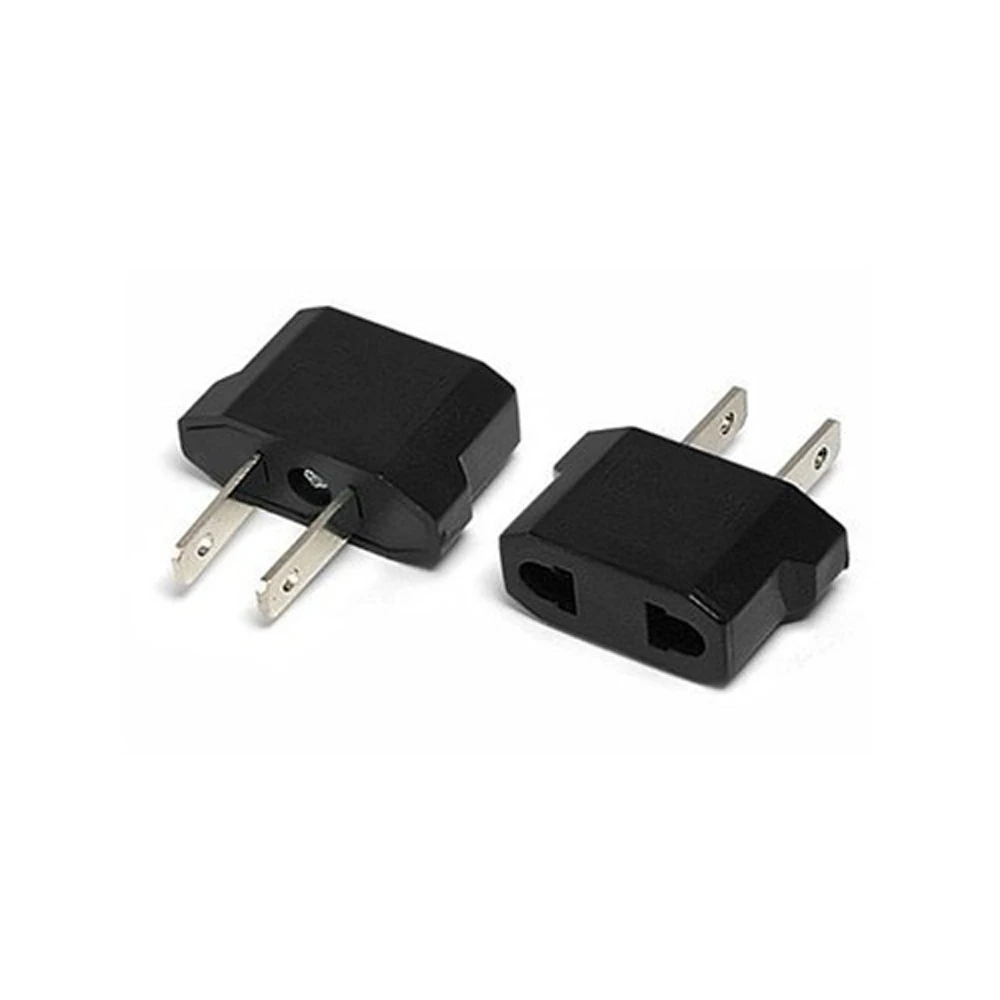 Adaptador de enchufe de viaje portátil, convertidor de europeo a americano, Universal|euro to us|american outlettravel power plugs - AliExpress