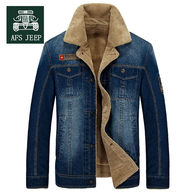 Aliexpress.com : Buy M~4XL New Retro Warm Denim Jackets