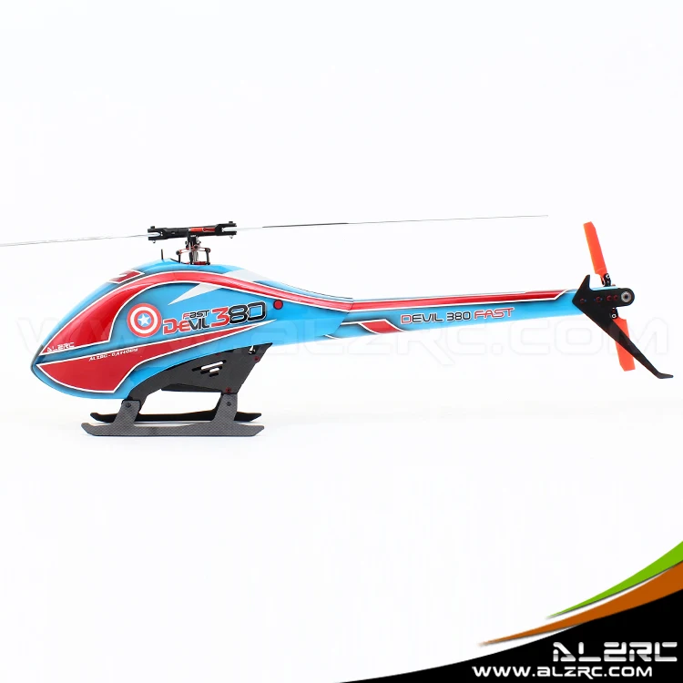 ALZRC Devil 380 комплект скольжения для быстрой посадки из углеродного волокна