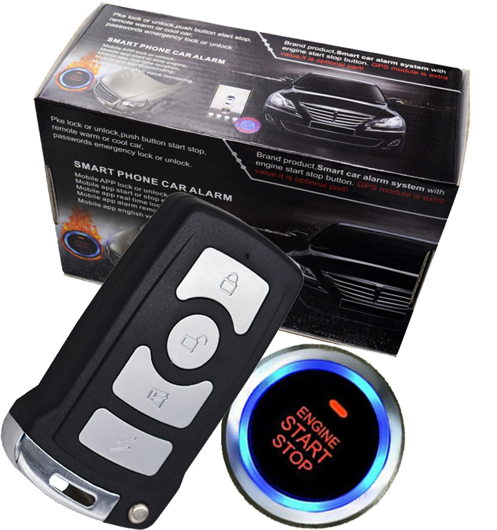 cardot smart car alarm system is with passive auto lock or unlock car