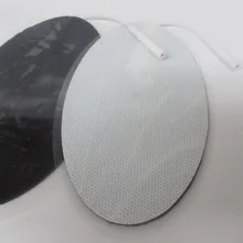 6,8*12,5 см Большой овальный 5 пар электродов колодки для цифровой Тенс Меридиан терапия патчи машина