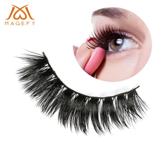 MAGEFY Makeup False Eyelashes Extension Lashes Natural with Thick 100% Mink Eyelashes 3D Mink Hair Lashes Korea Eyelashes Lashes : image MAGEFY Makeup False Eyelashes Extension Lashes Natural with Thick 100% Mink Eyelashes 3D Mink Hair Lashes Korea Eyelashes Lashes