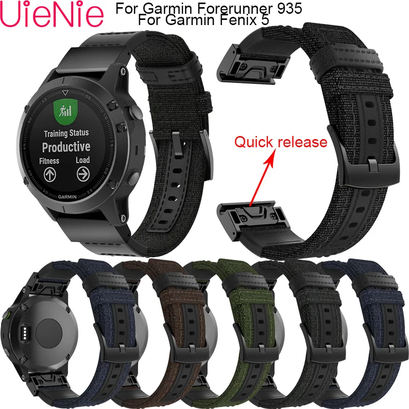 

22mm Quick release band For Garmin Fenix 5/5PLUS smart watch wristband For Garmin Forerunner 935 frontier replacement bracelet