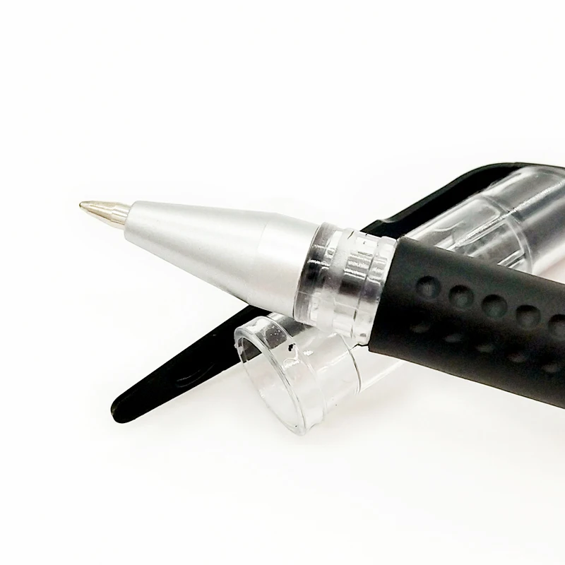 Классическая гелевая ручка, 0,5 мм, цилиндрическая крышка, ручка для осмотра, гладкая, для письма, для студентов, офиса, канцелярские принадлежности, красный, синий и черный цвет, можно выбрать