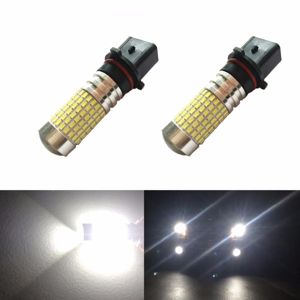 Светодиодные лампы Par H7 H8 H11 H10 9005 9006 1200 люмен 144 EX SMD Автомобильные светодиодные с