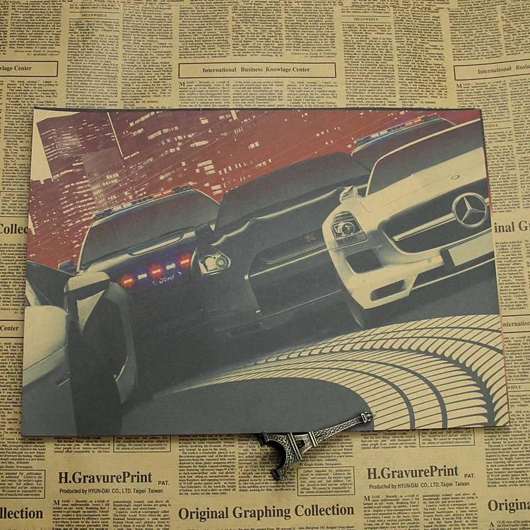 

Need for speed PS3 exclusive video game posters surrounding cafes dormitory decorative stickers stickers kraft paper