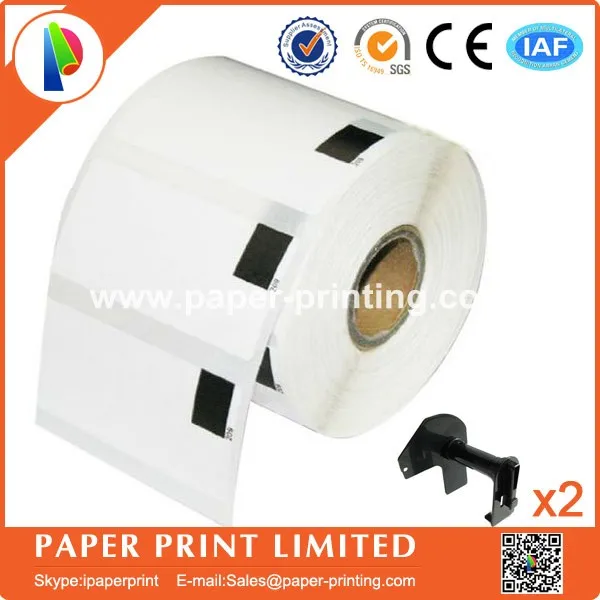80 x рулонов 38x90 мм DK11209 Brother совместимый QL550 560 570 DK-11209 DK 11209 1209 209 этикетки BROTHER |