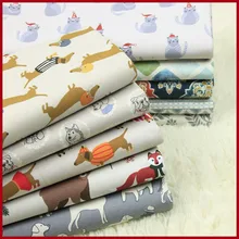SMTA, 50*140 см, ткань для шитья, хлопок, ткань tissu au metre, аксессуары для шитья, kente, Лоскутная Ткань для собак