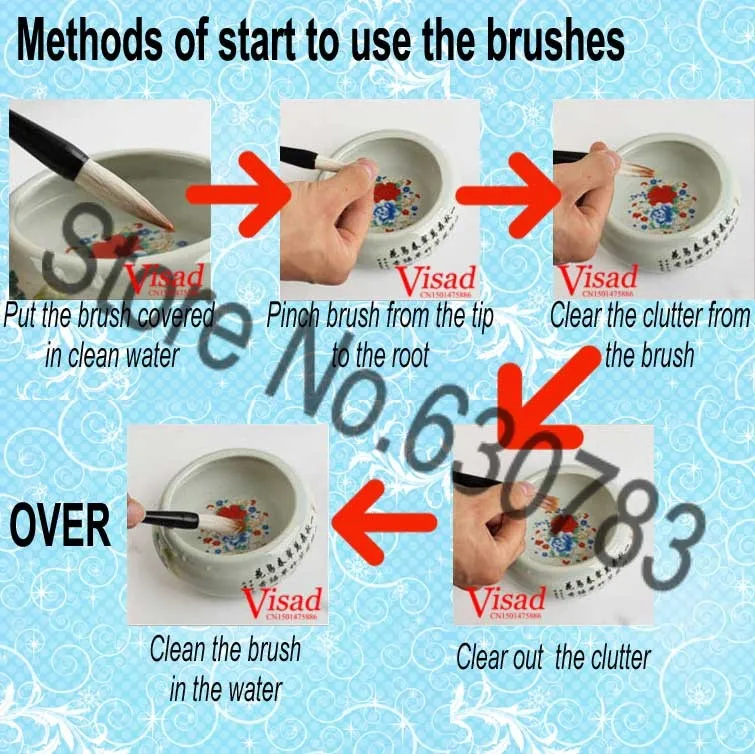 Cheap calligraphy brush