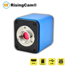 Профессиональный HD 1080p 60fps SONY imx236 датчик Тринокулярный C креплением цифровой видео HDMI USB микроскоп камера