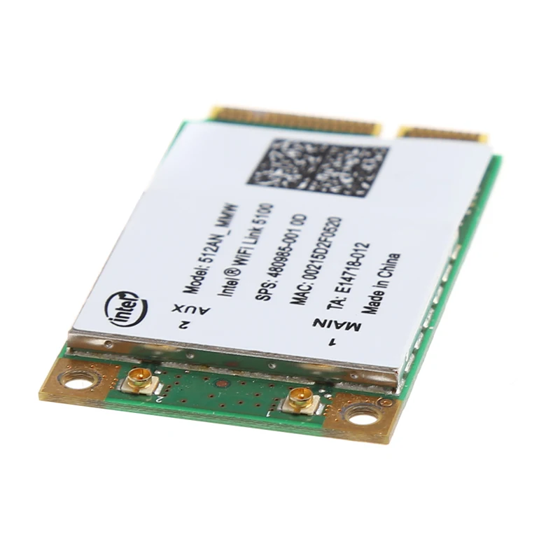 Планшет для Link Intel 5100 WIFI 512AN_MMW 300M Mini PCI E плата беспроводная WLAN карта 2 4/5 ГГц|Сетевые