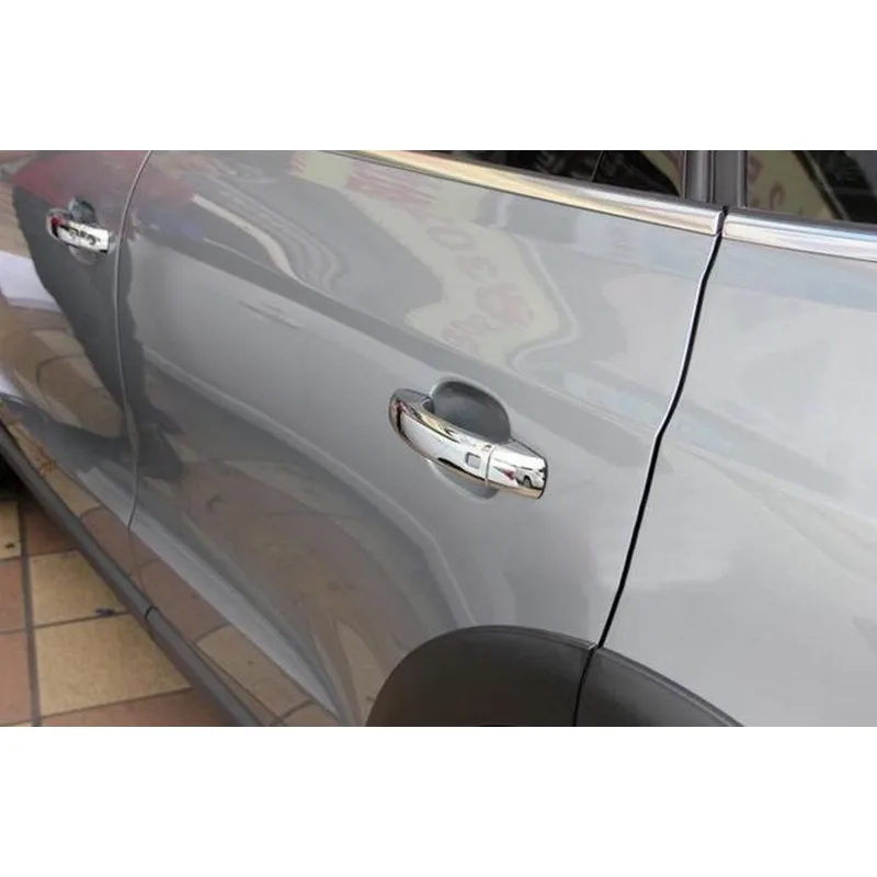 For AUDI Q5 2010 2011 2012 2013 Car Door Handle Cover Exterior ABS Chrome 4pcs