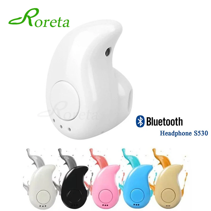 

Roreta S530 Wireless Bluetooth Earphone in ear Sports Headset with Mic Earbuds Handsfree mini Earphones Earpiece for iPhone X