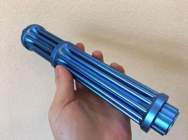 

Professional Super Powerful! Blue Laser Pointer 450nm Burning Match Dry Wood Light Cigarettes With 5 Star Caps