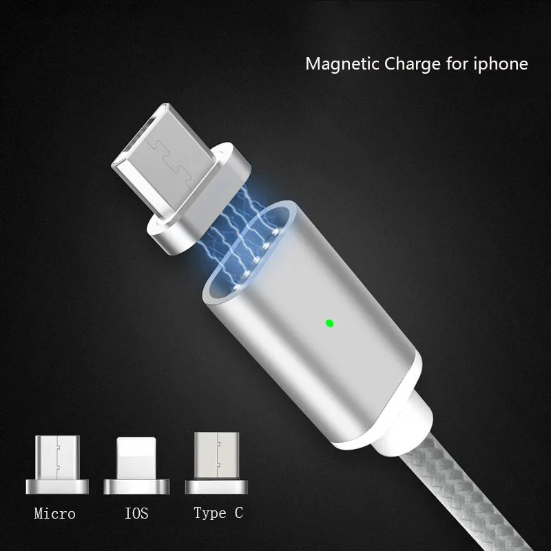 Suntaiho Magnetic cable Charger Micro USB Type C Cable Fast Charging Phone usb Magnet usb c cable For iphone Samsung xiaomi mi9