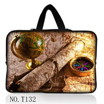 

13' Maps & Compass Laptop Sleeve Case Cover Bag Pouch + Handle For 13.3" Macbook Pro, Air