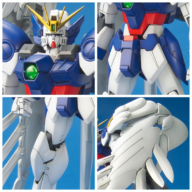 BANDAI MG 1/100 мобильный отчет Gundam крыло бесконечный вальс Крыло Gundam нулевые эффекты фигурка модель модификация