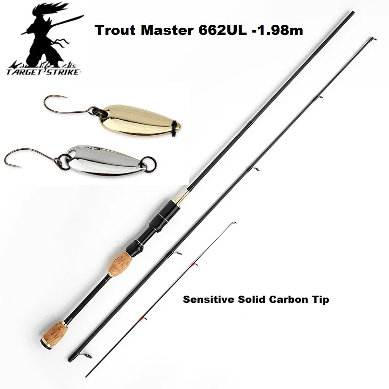 Target Strike Bluewave Trout Mater 1.98 Meter 662UL Lure Weight 0.8 5g