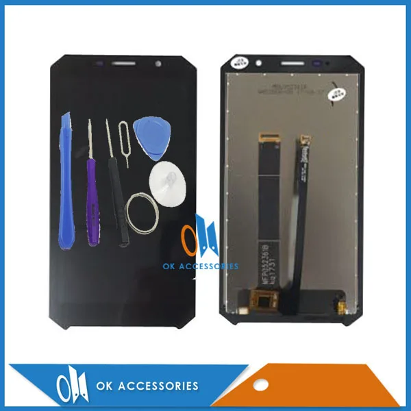 

High Quality For Doogee S60 S60 Lite LCD Display With Touch Screen Assembly Black Color With Tools Tape 1PC/Lot