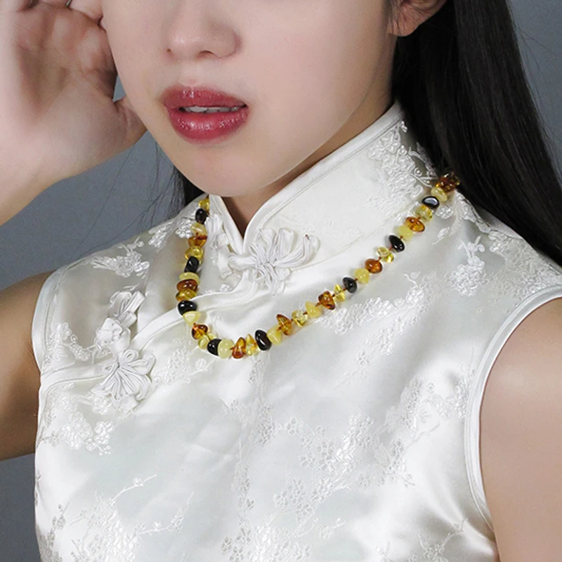 amber necklace