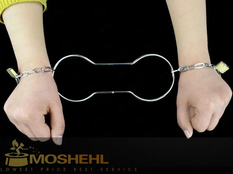 HANDCUFF ESCAPE STAGE ESCAPOLOGY HOUDINI MAGIC EFFECT TRICK PROP HAND