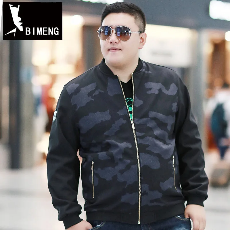 BI MENG брендовая одежда больших размеров 3XL 4XL 5XL 6XL 7XL 8XL мужские модные камуфляжные