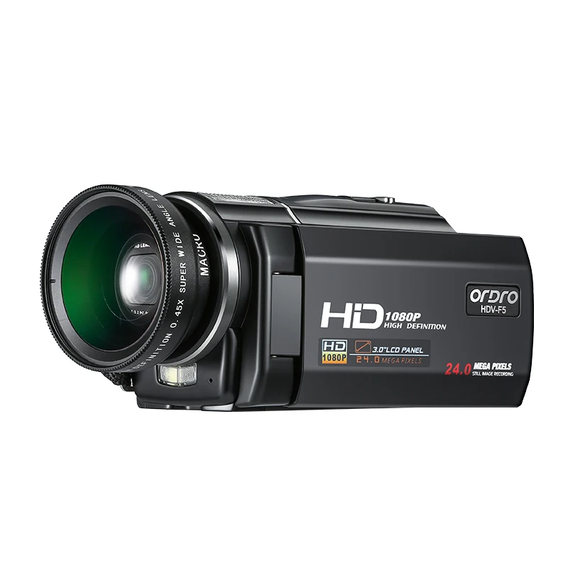 HDV F5 Full HD 1080 P Цифровая камера 3 0 дюймов сенсорный экран профессиональная